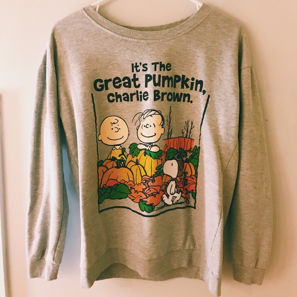 Charlie Brown Pumpkin Long-Sleeve